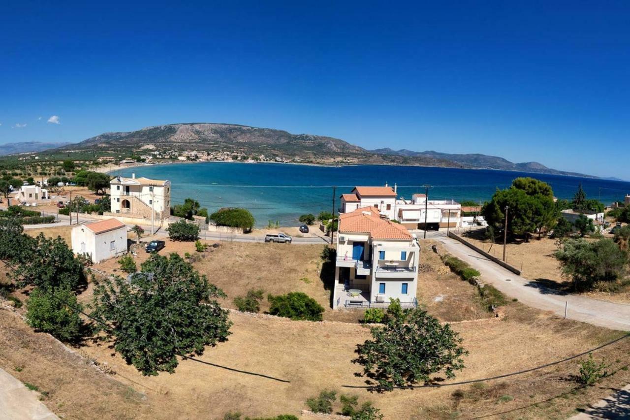 Seaview Flat Steps To The Beach Karavostasi  Buitenkant foto